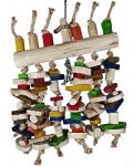 Abacus Hanging Java Wood Toy - A&E Java Toy